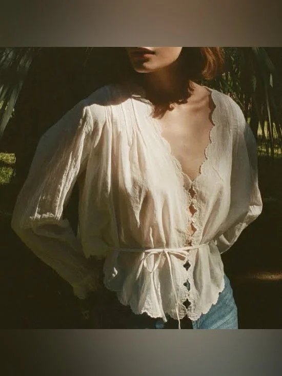 DÔEN - Elayne top - Salt - Medium - Picture 2 of 7